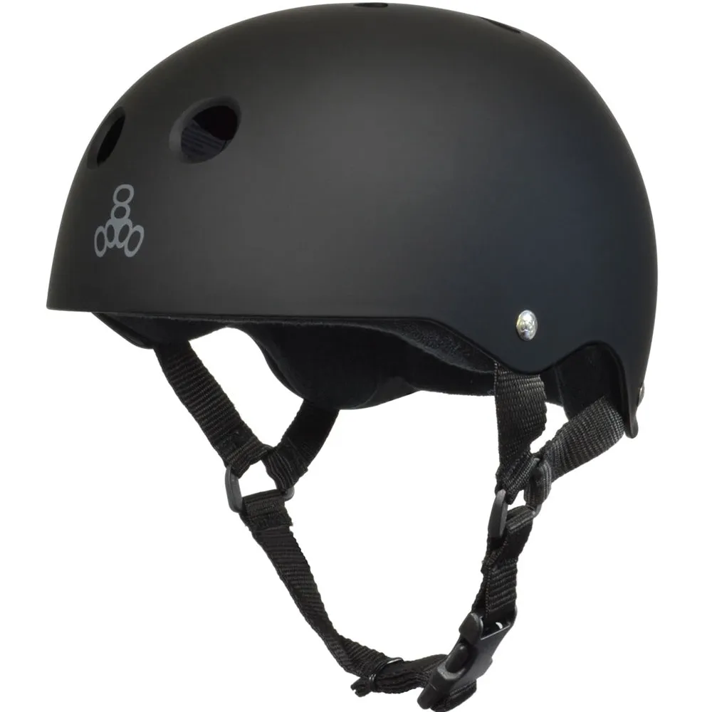 Triple Eight Sweatsaver Helmet - All Black