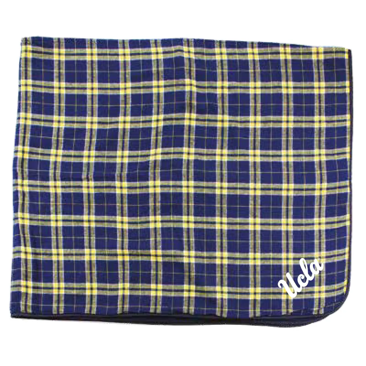 UCLA Navy Gold Flannel Blanket