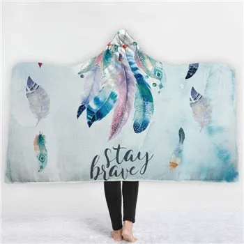 Universe Hooded Blanket