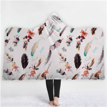 Universe Hooded Blanket