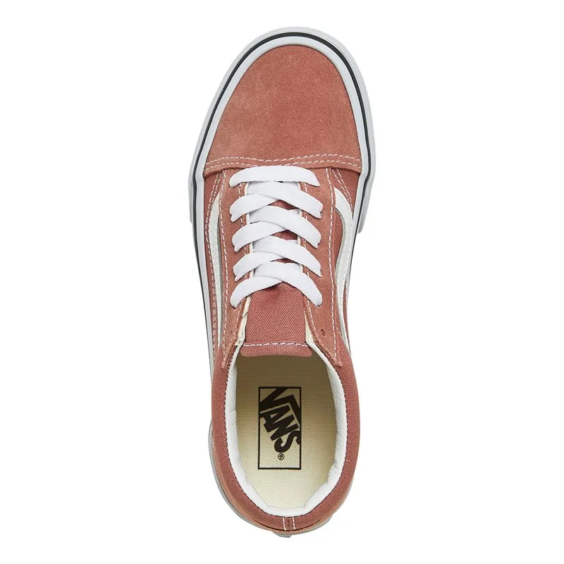 Vans Girls Old Skool Trainers Withered Rose