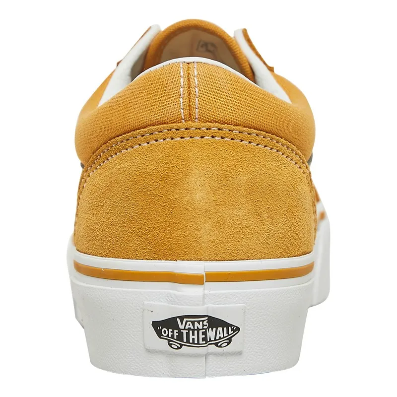 Vans Junior Girls Old Skool Platform Trainers Golden Glow