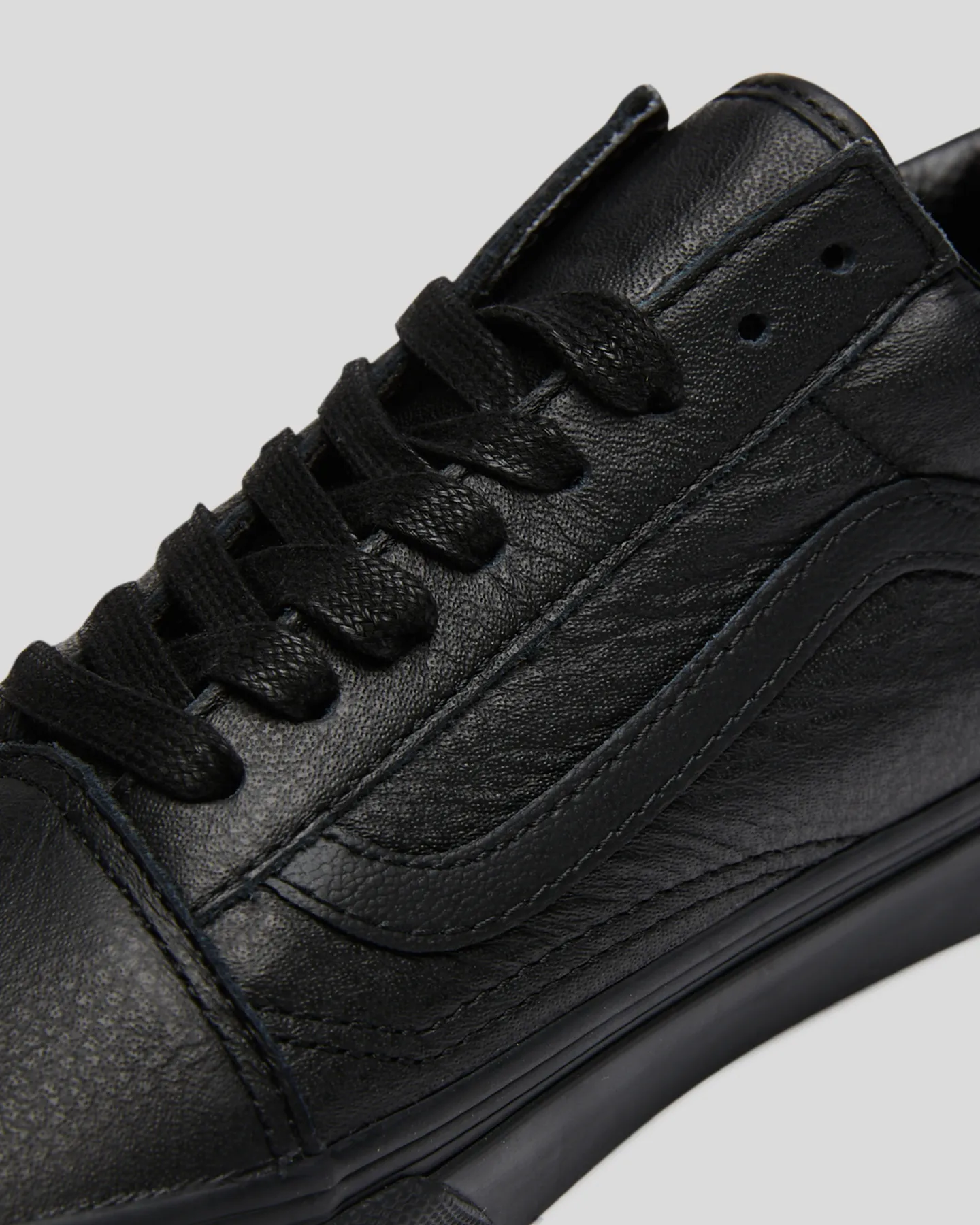 Vans Old Skool Leather - Black Black | SurfStitch