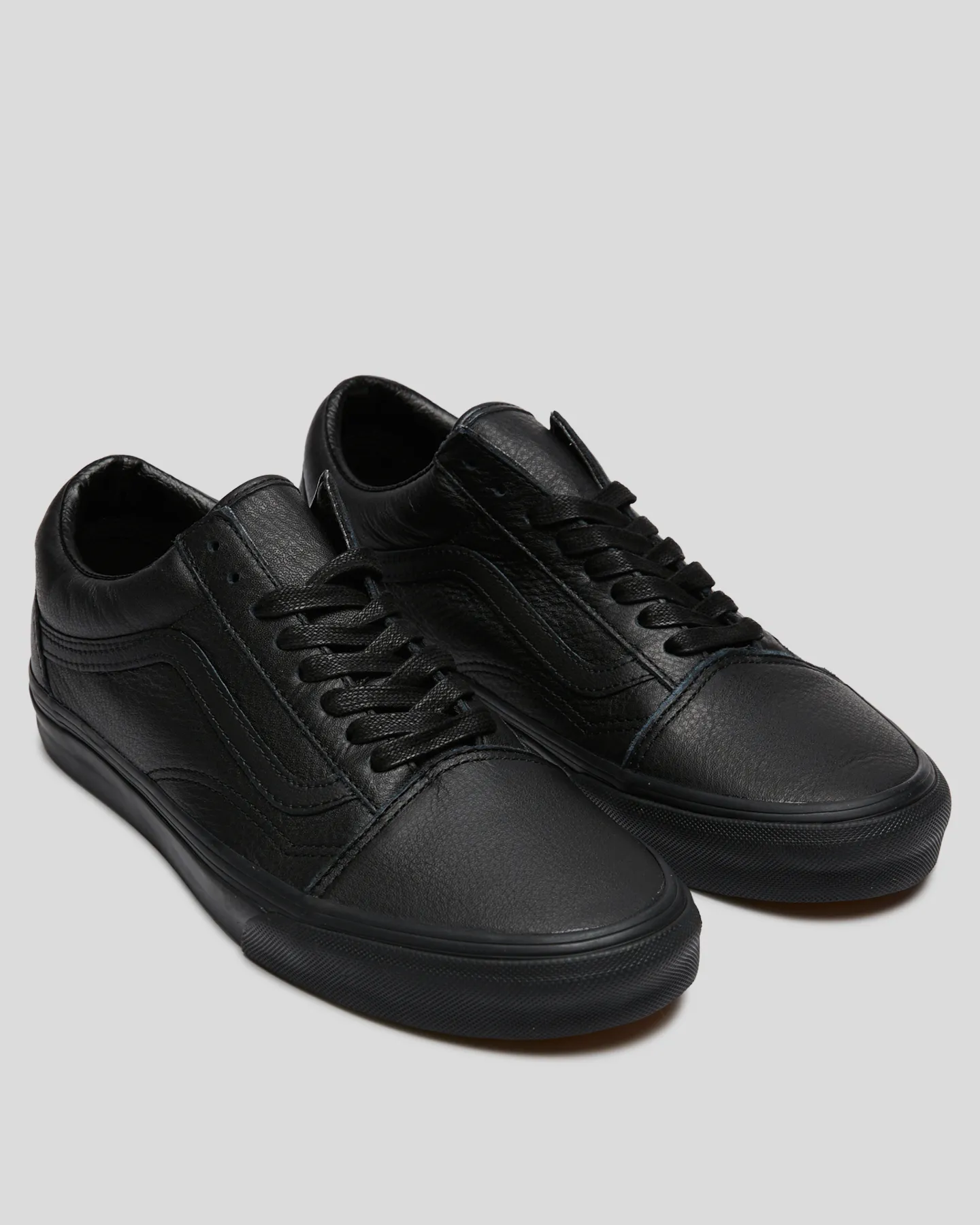 Vans Old Skool Leather - Black Black | SurfStitch