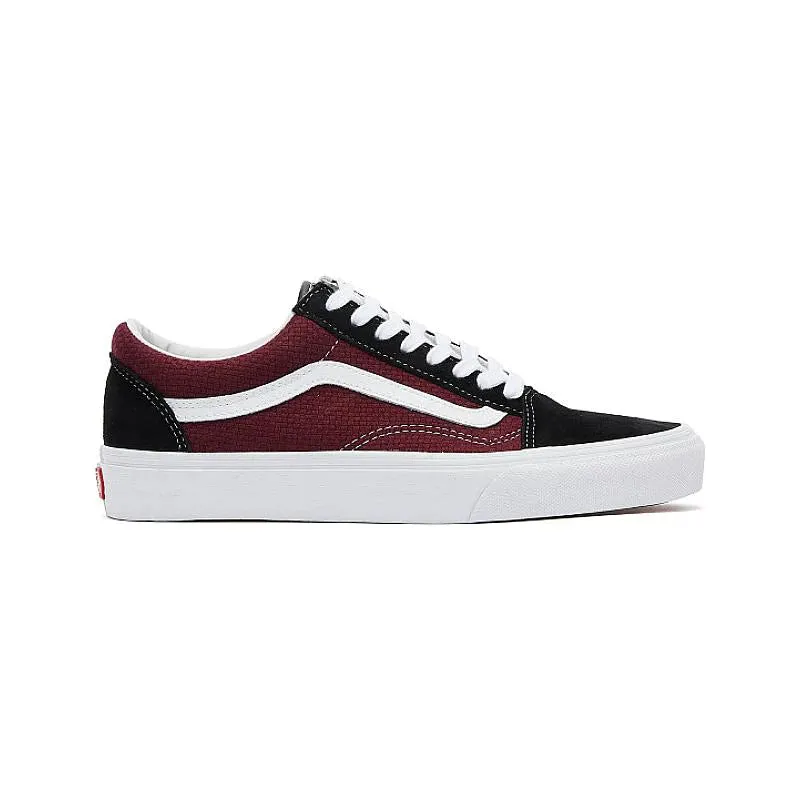 VANS OLD SKOOL - (P&C) BLACK/PORT ROYALE