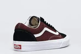 VANS OLD SKOOL - (P&C) BLACK/PORT ROYALE