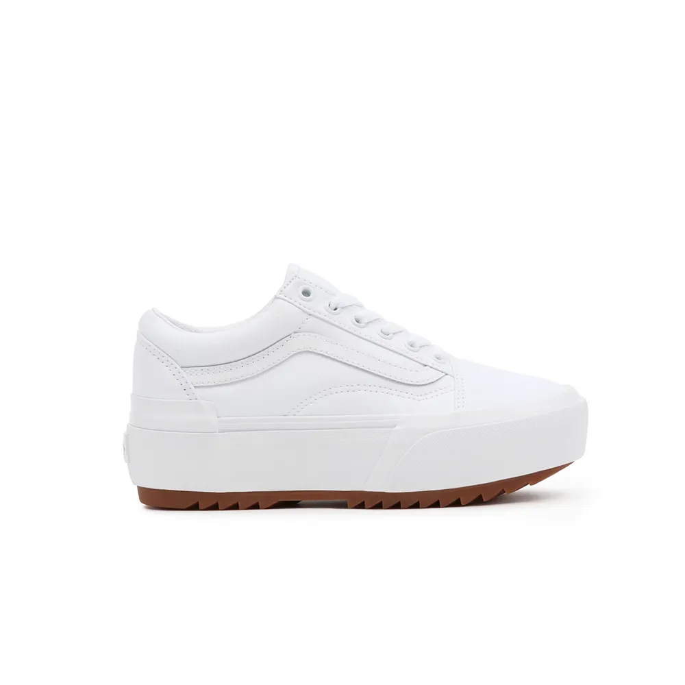 Vans Old Skool Stacked Canvas True White VN0A4U15L5R1