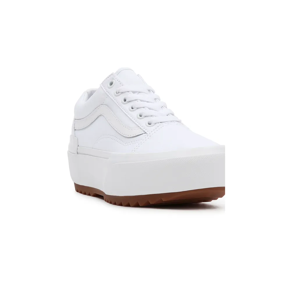 Vans Old Skool Stacked Canvas True White VN0A4U15L5R1