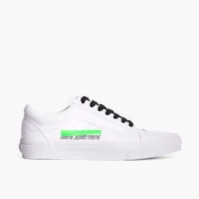 Vans Old Skool Tape Logo Green Custom