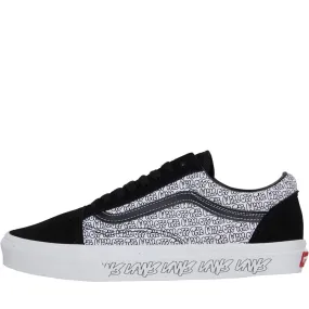 Vans Old Skool Trainers Black/Black White