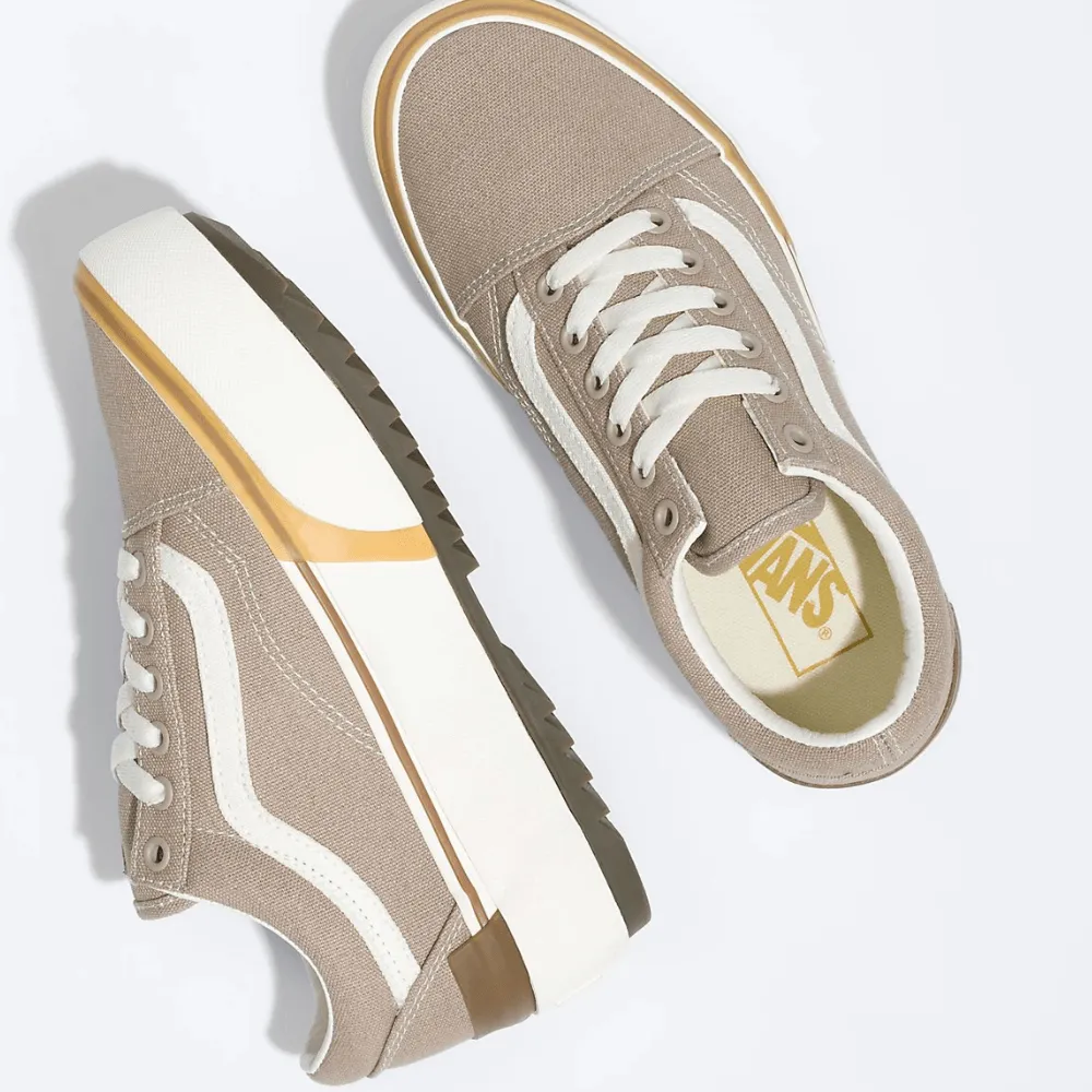 Vans Womens Old Skool Stackform - Cobblestone