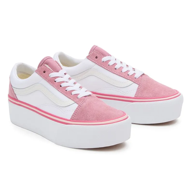 Vans Womens Old Skool Stackform Trainers Multi