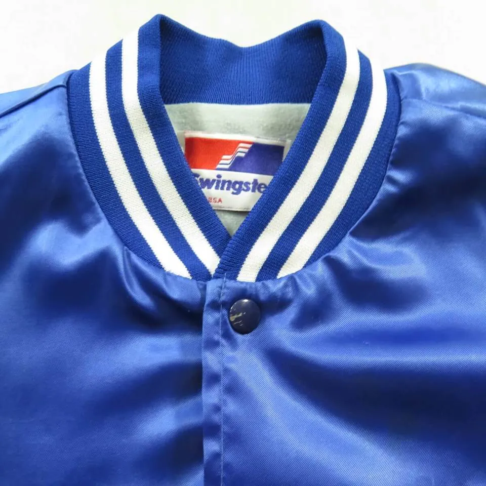 Vintage 90s Los Angeles Dodgers Jacket L Swingster MLB Baseball Satin USA