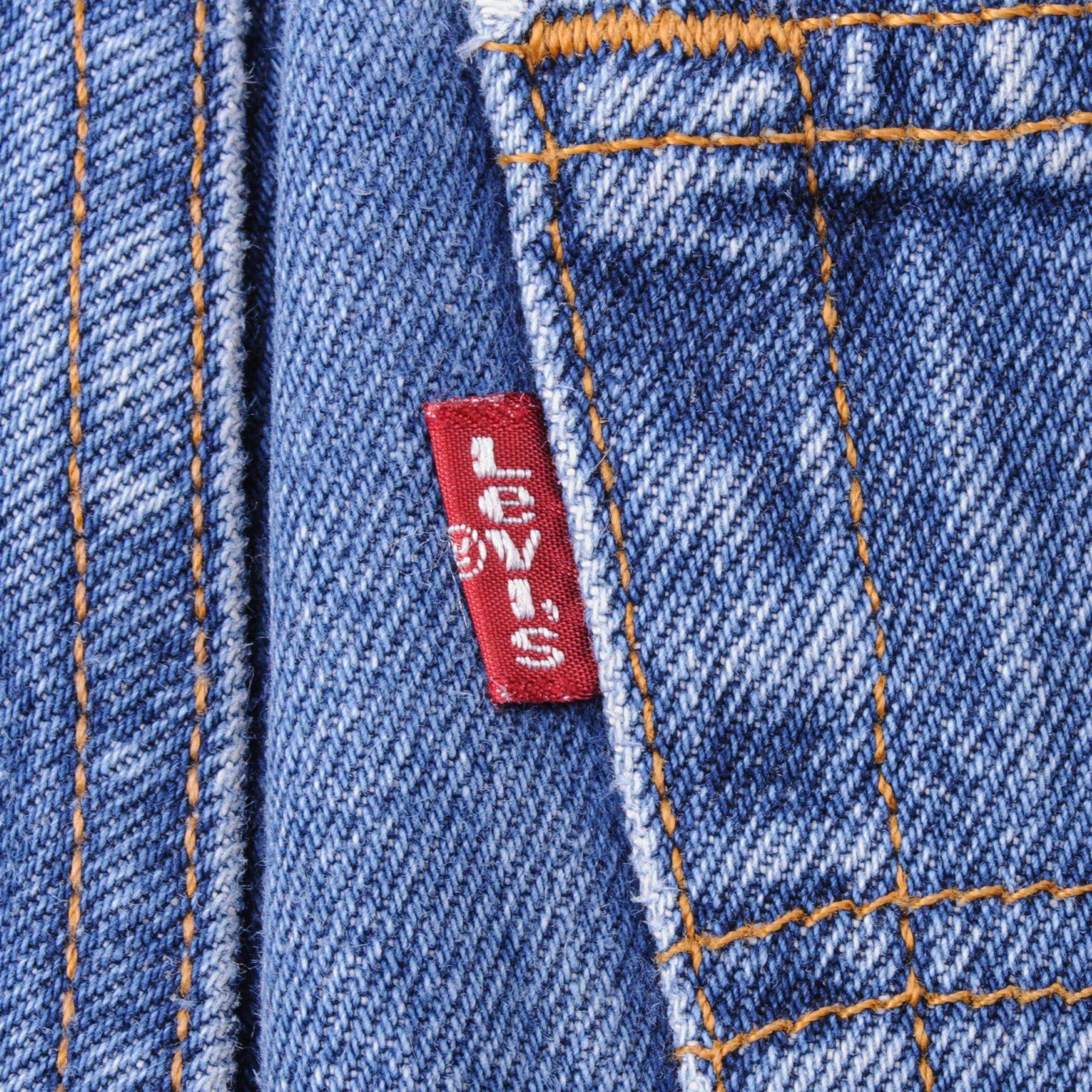 VINTAGE LEVIS 501 JEANS INDIGO 90S SIZE W28 L31 MADE IN USA