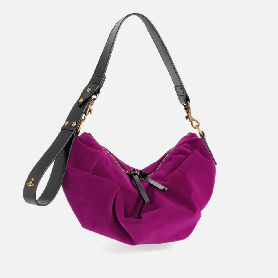 Vivienne Westwood Women's Agnes Small Shoulder Bag - Purple