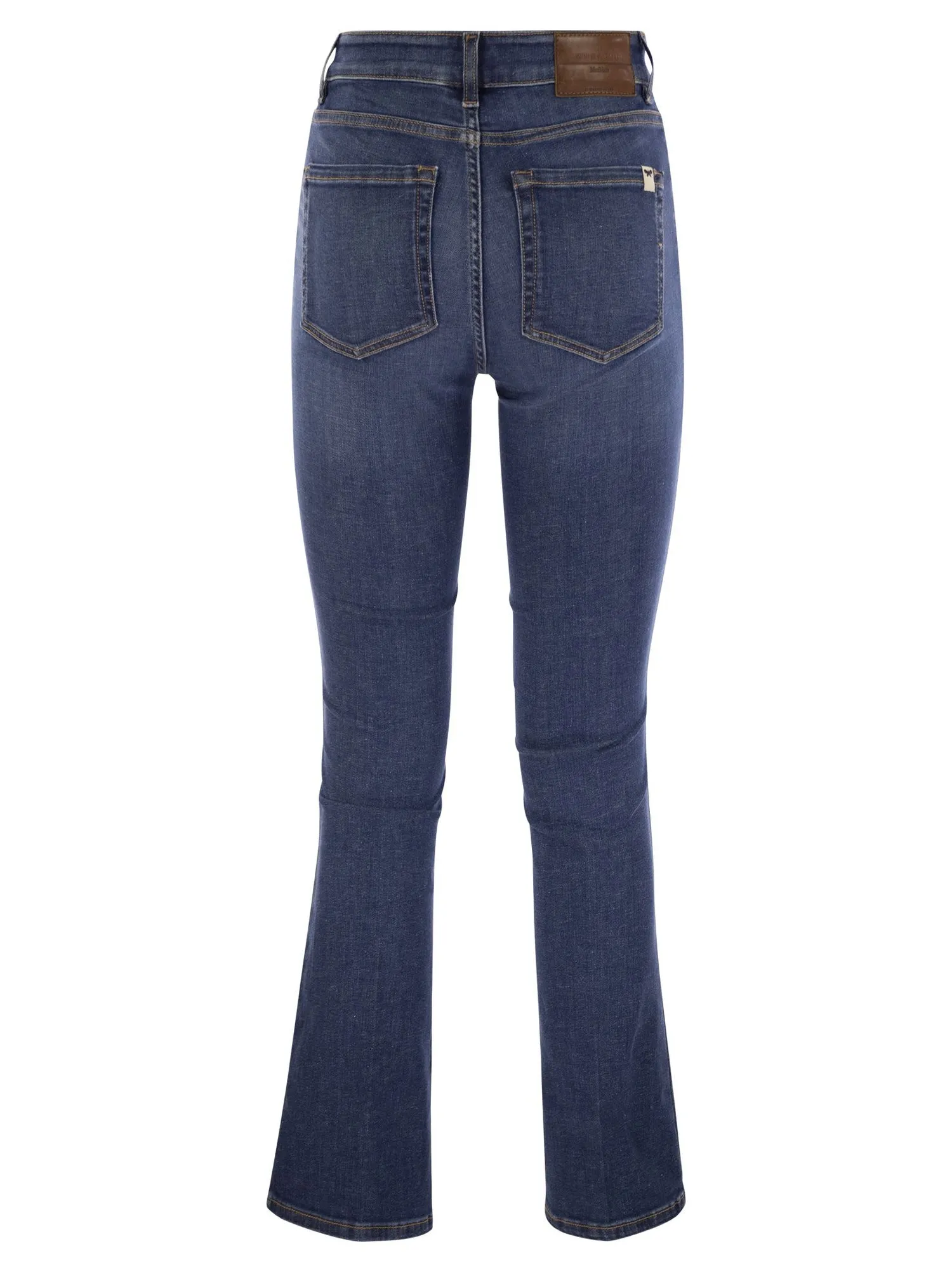 Weekend Max Mara    Weekend Max Mara Rapallo Jeans Cropped In Denim Comfort