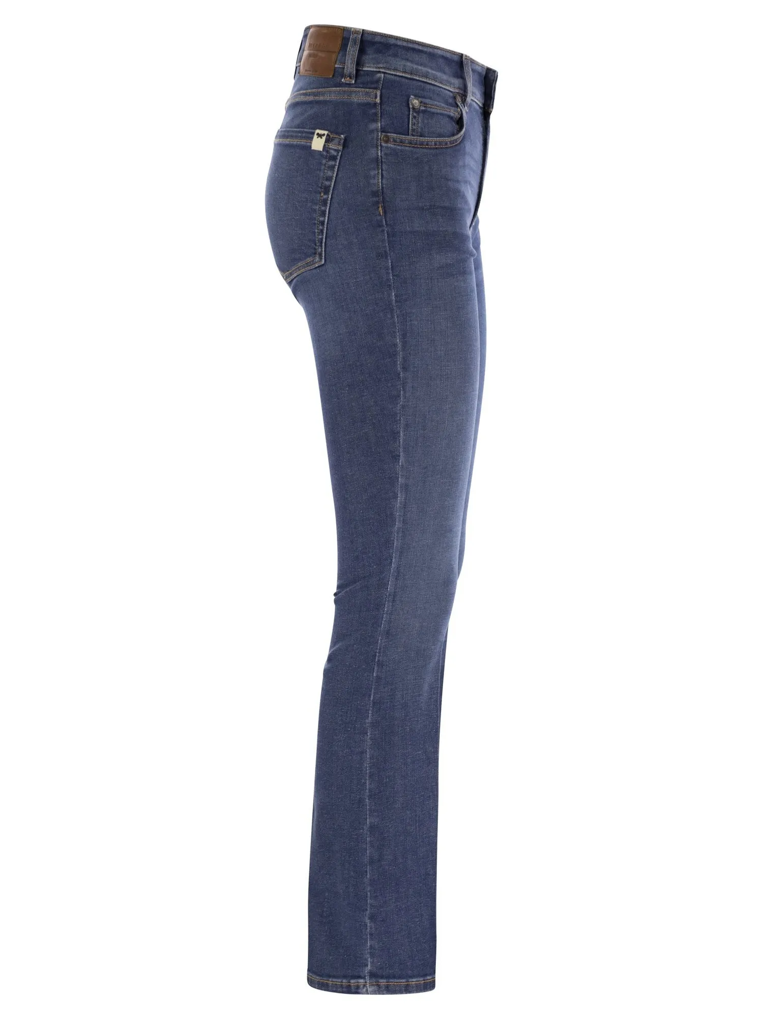 Weekend Max Mara    Weekend Max Mara Rapallo Jeans Cropped In Denim Comfort