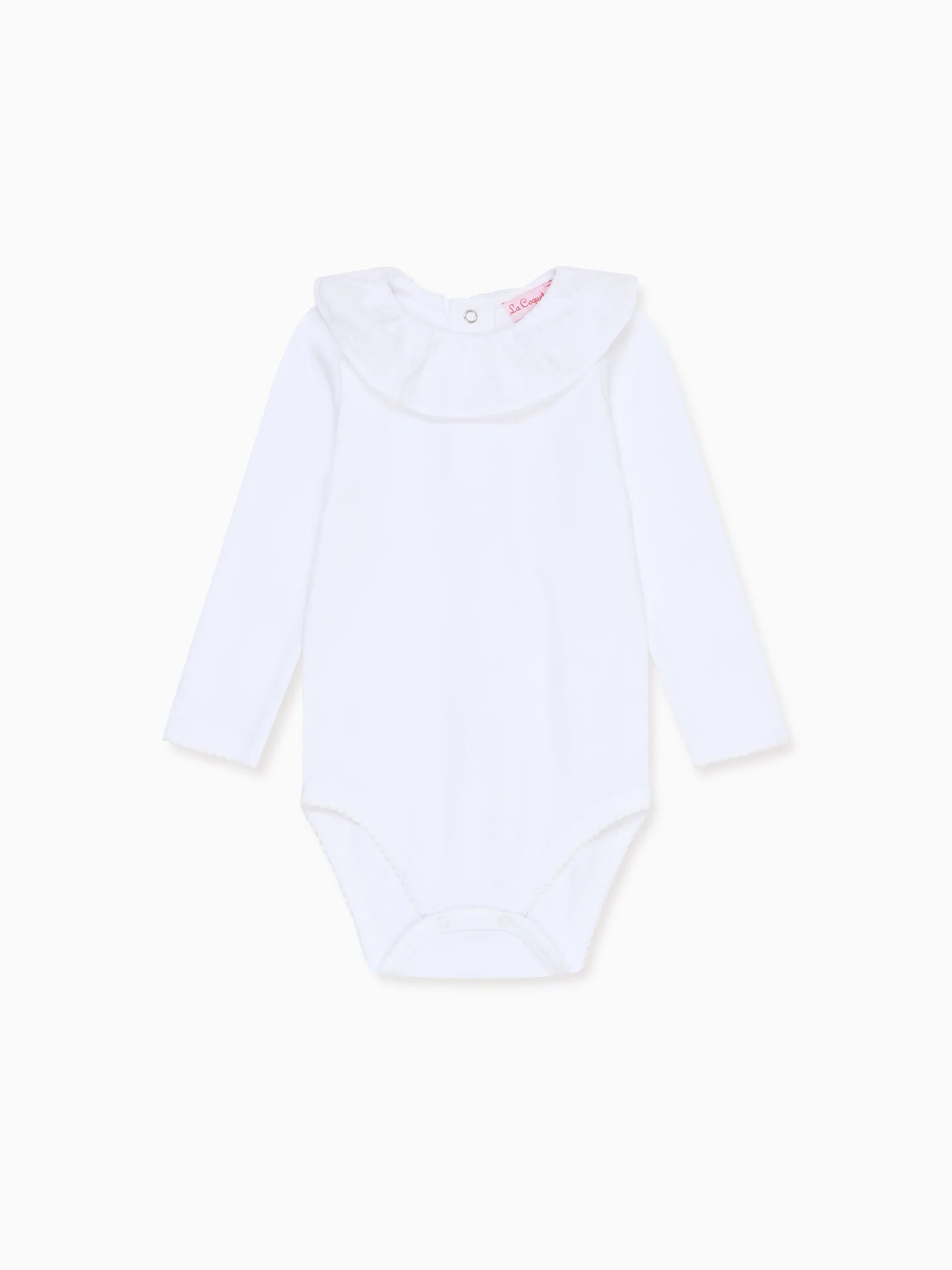 White Laya Baby Body Vest