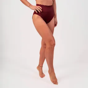 Wine Wave Bikini Bottom