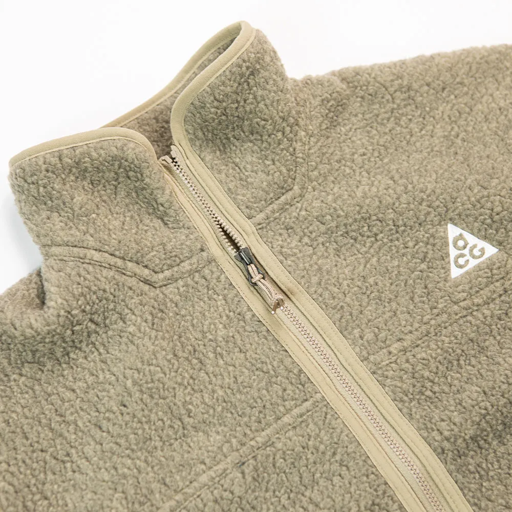 Wmns ACG Arctic Wolf Fleece Full-Zip Jacket (Khaki/Khaki/Summit White)