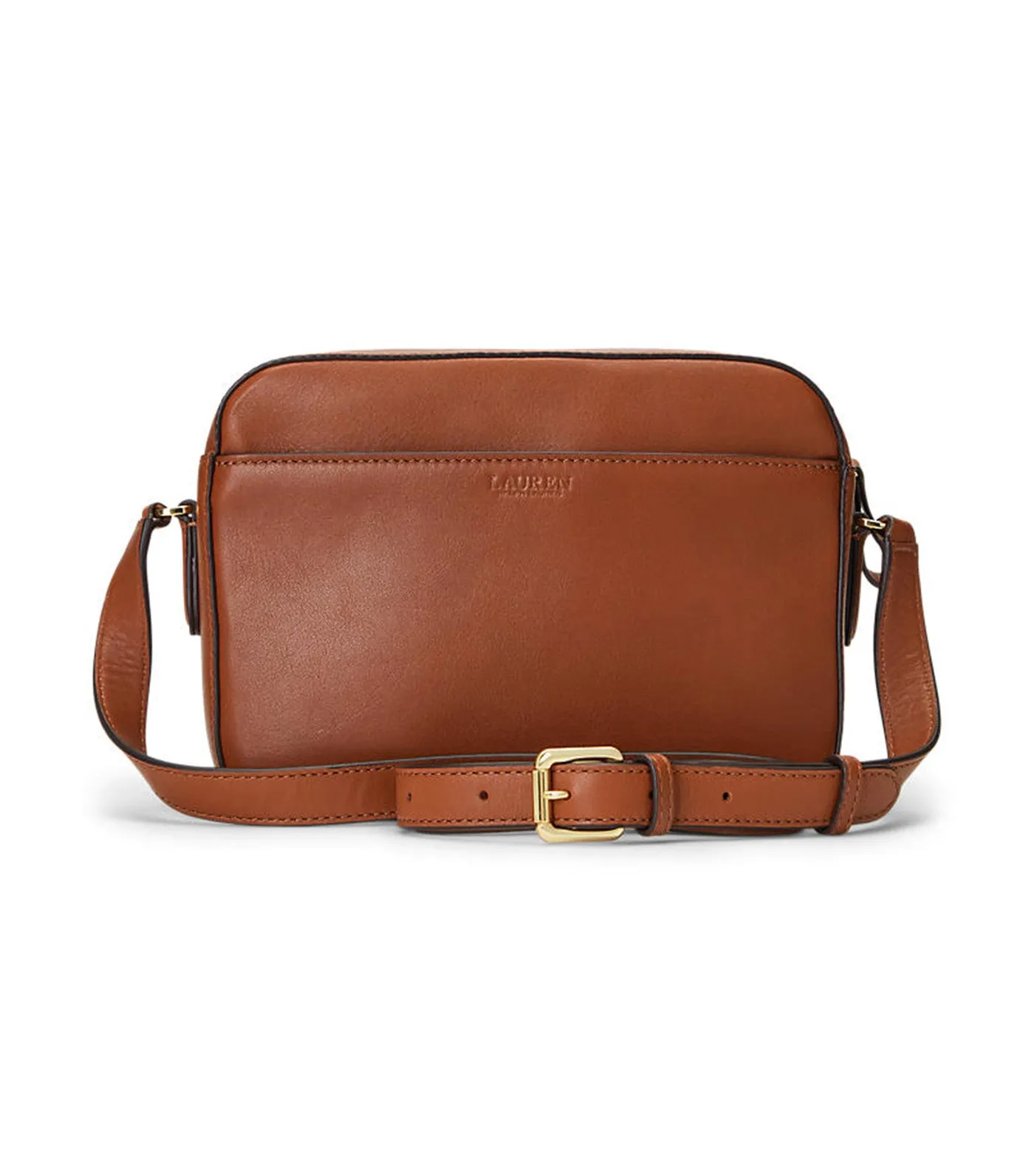 Women's Leather Medium Marcy Camera Bag Tan