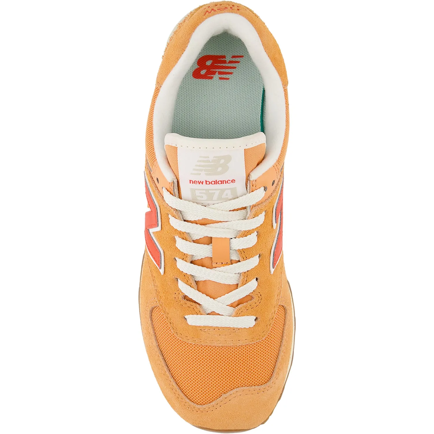 Women's New Balance WL574GO2 Copper/Neo Flame/Sea Salt Suede