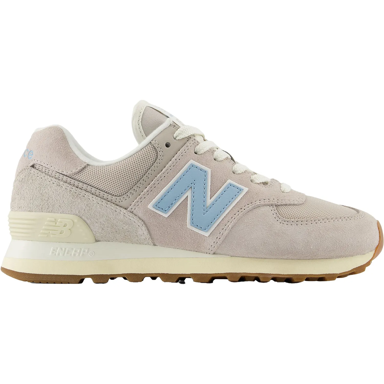 Women's New Balance WL574GQ2 Moonrock/Chrome Blue/Sea Salt Suede