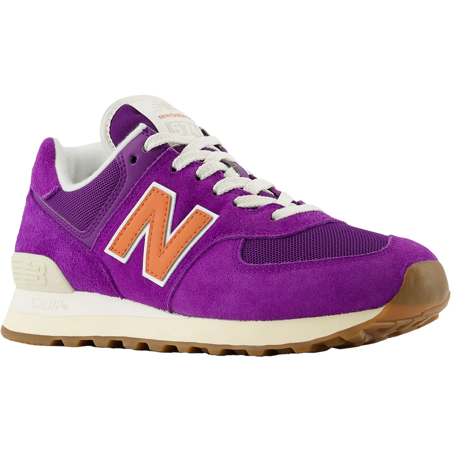 Women's New Balance WL574GT2 Concord Grape/Infield Clay/Sea Salt Suede