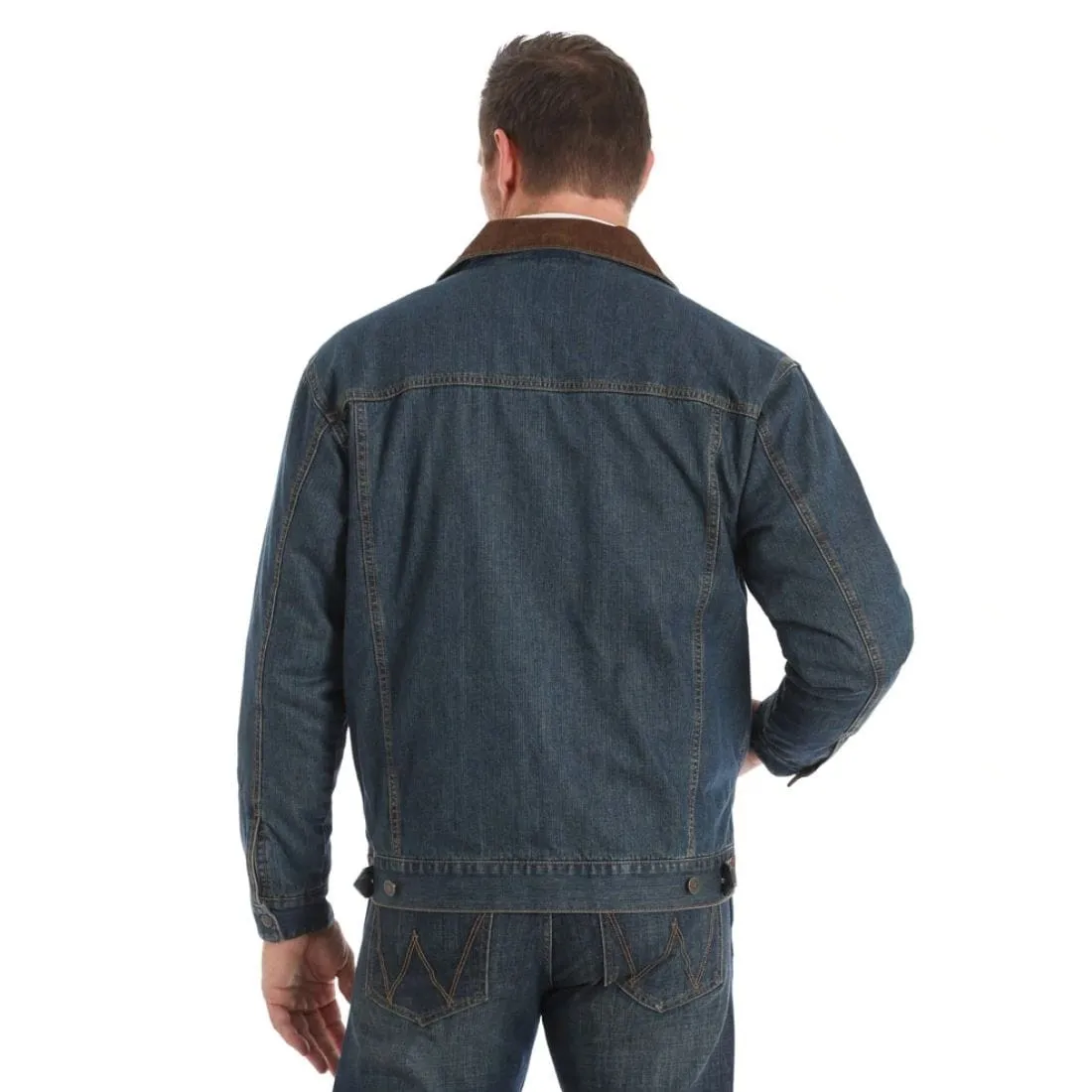 Wrangler Mens Blanket Line Denim Jacket